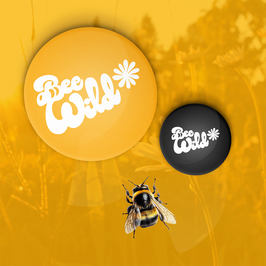 budget_buttons Bee Sanctuary Brand development, logo design