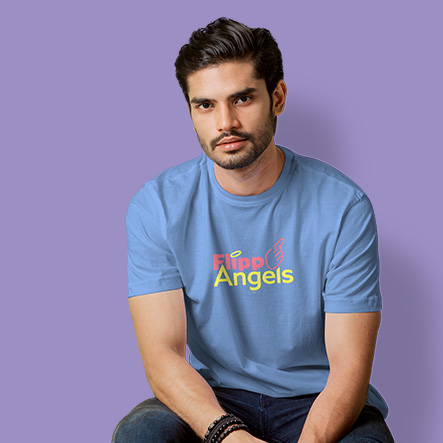 Flipp Angels Brand designed by Barbara Monahan of CUBE Design — T Shirt